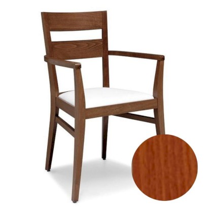 Jídelní židle s područkou K6 calvados